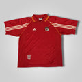 1998 - 1999 Adidas Benfica Home Soccer Jersey
