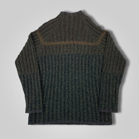 80s 90s Donna Karan DKNY SAMPLE Knit Wool Sweater