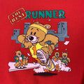 1990 The Best Runner Marathon Bear Sweatshirt