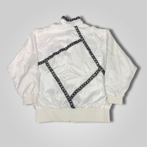 90s Lavon Embroidered Star All Over Zip Up Windbreaker