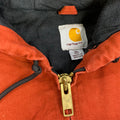 Carhartt Workwear Worn In Hooded Work Jacket
