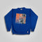 1992 Logo 7 Denver Broncos Spell Out Crew Neck Sweatshirt