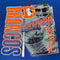 1992 Logo 7 Denver Broncos Spell Out Crew Neck Sweatshirt