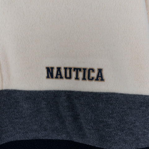 Nautica Color Block Fleece Sweater