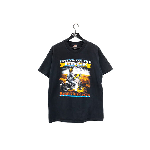 1991 Harley Davidson Living on The Edge T-Shirt