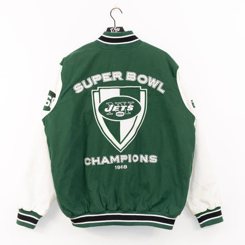 NFL G-III New York Jets 1968 Super Bowl Champions Varsity Jacket