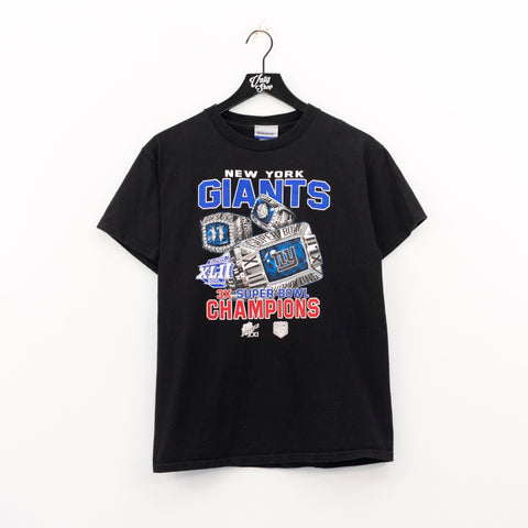2008 Reebok New York Giants 3 Time Super Bowl Champions T-Shirt