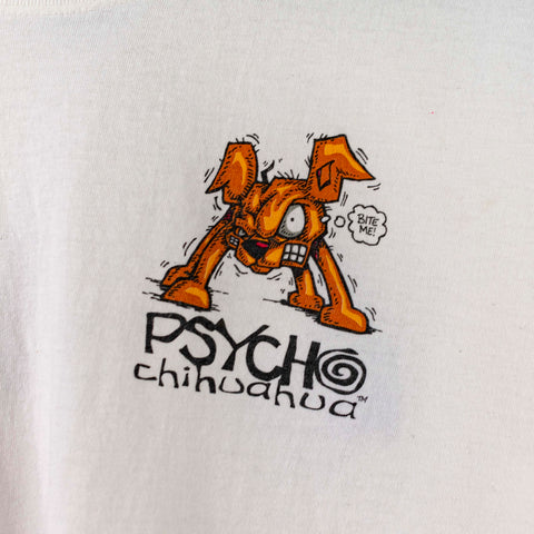Psycho Chihuahua Bite Me T-Shirt