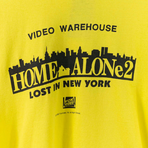 1992 Home Alone 2 Lost In New York Video Warehouse Promo T-Shirt