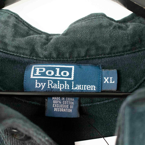 Polo Ralph Lauren Established 1967 Crest Long Sleeve Rugby Polo Shirt
