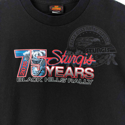 2015 Sturgis Black Hills Rally 75th Anniversary T-Shirt