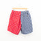 Nautica Two Tone Color Block Plaid Shorts