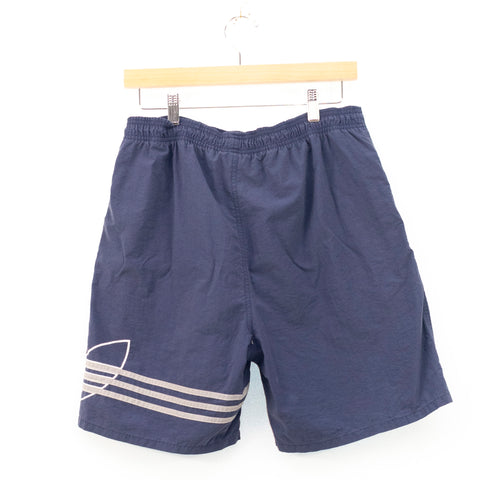 Adidas Trefoil Three Stripe Windbreaker Shorts