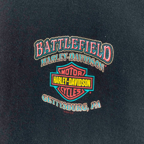 2000 Battlefield Harley Davidson Gettysburg T-Shirt