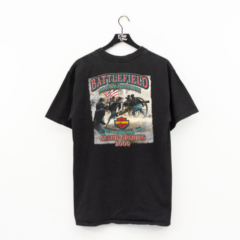 2000 Battlefield Harley Davidson Gettysburg T-Shirt