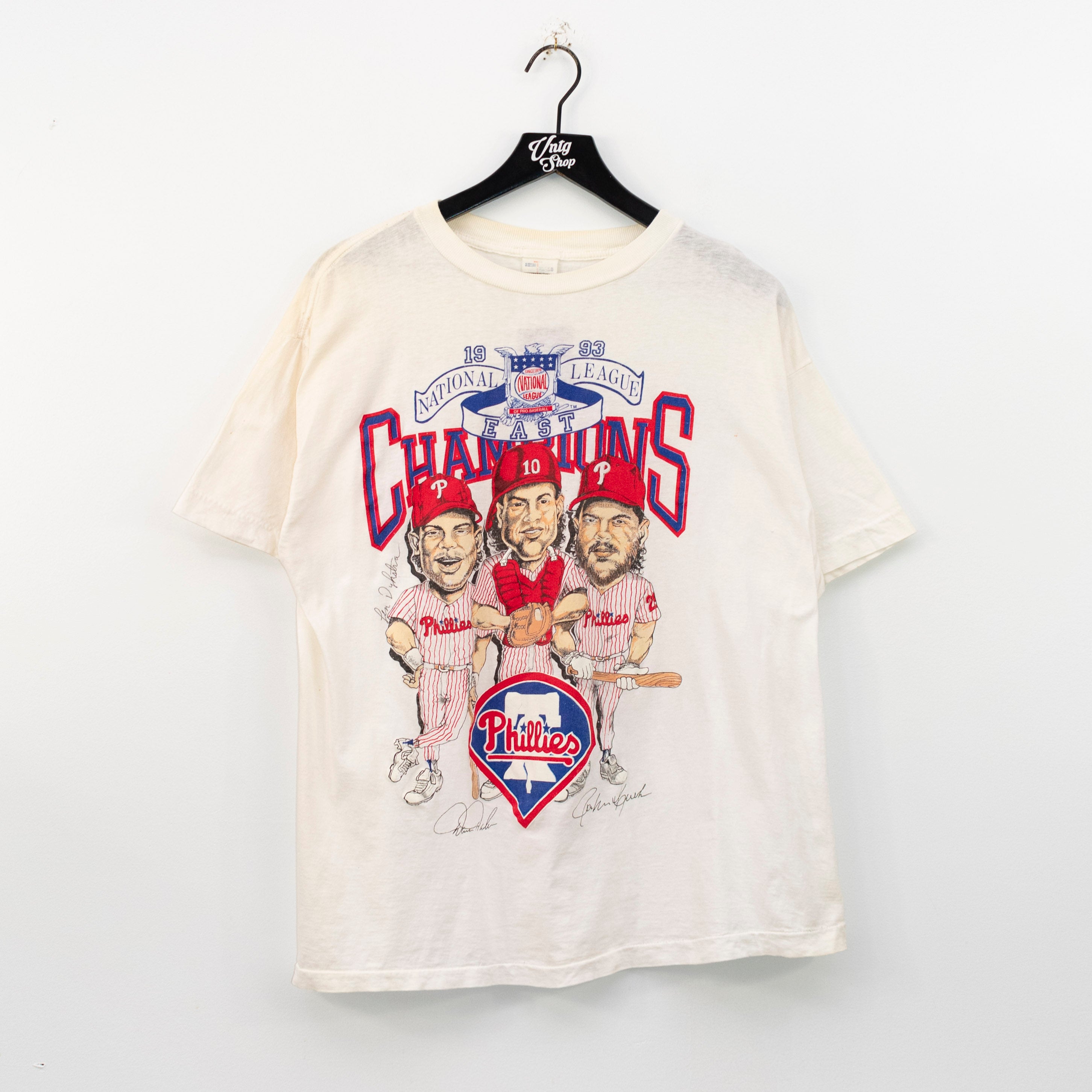Philadelphia Phillies '22 League Champions Caricature Retro Shirt