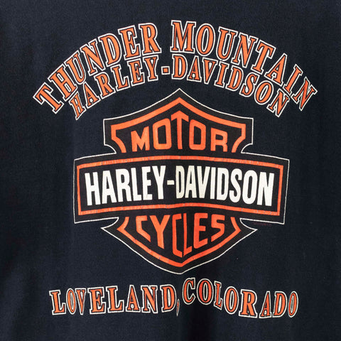 Harley Davidson Colorado Flame Bike T-Shirt