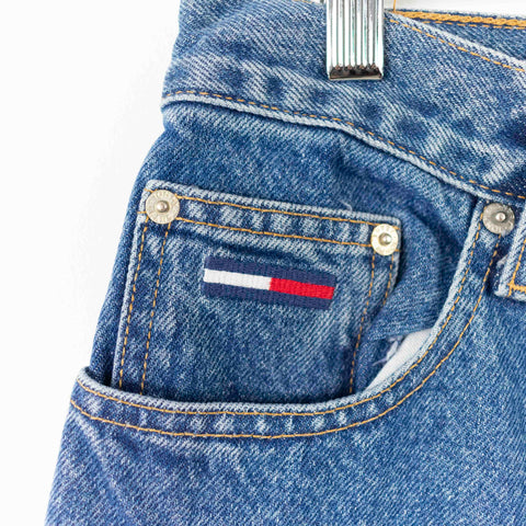 2001 Tommy Hilfiger Flag Patch Jeans