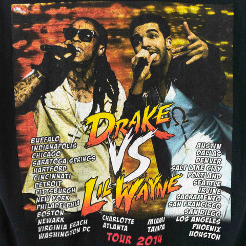 2014 Drake Vs Lil Wayne Tour T-Shirt