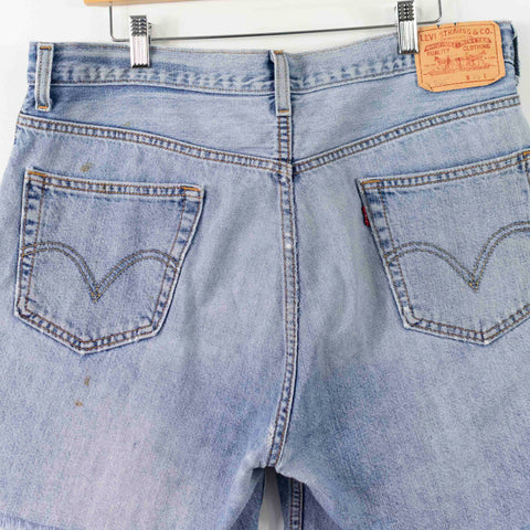 Levi's 505 Cutoff Denim Shorts