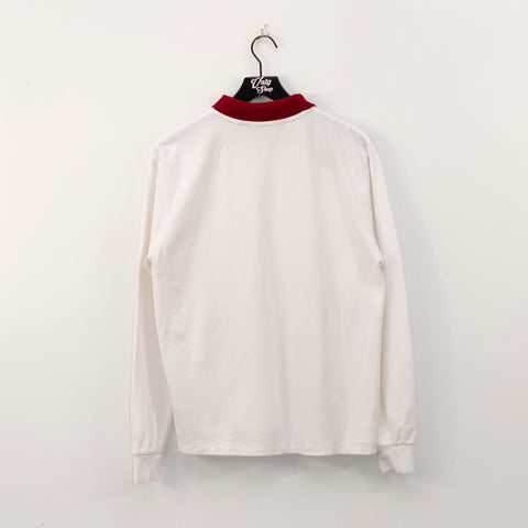 Robe Di Kappa AS Roma Soccer Long Sleeve Polo Shirt