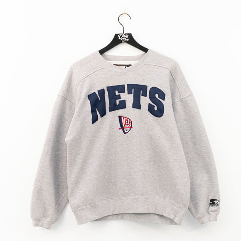Starter New Jersey Nets Logo Sweatshirt