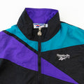 90s Reebok Color Block Windbreaker Jacket