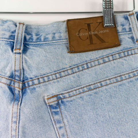 Calvin Klein Cutoff Denim Shorts