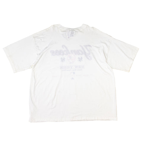 2000 Adidas Yankees New York Spell Out T-Shirt