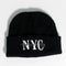 New York City NYC Embroidered Beanie Hat