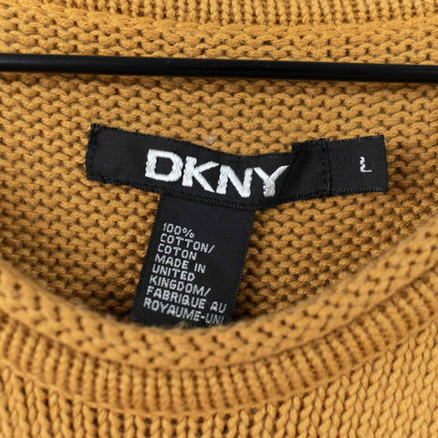 DKNY Embroidered Knit Sweater