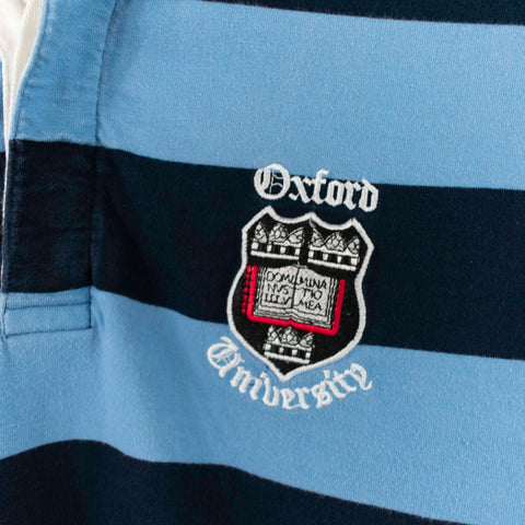 Oxford University Long Sleeve Polo Shirt