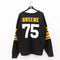 Champion NFL Throwbacks Pittsburgh Steelers Joe Greene Long Sleeve Sweatshirt Jersey