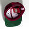 Maroon Green Blank Snap Back Hat