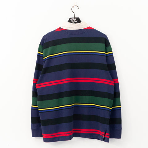 Polo Ralph Lauren Pony Striped Long Sleeve Rugby Shirt