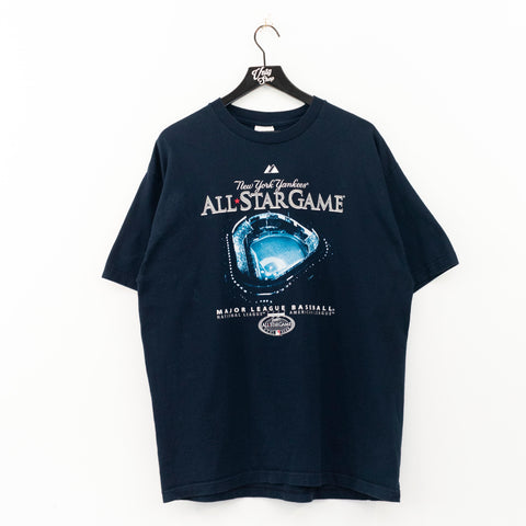 2008 Majestic MLB All Star Game New York Yankees Line Up T-Shirt
