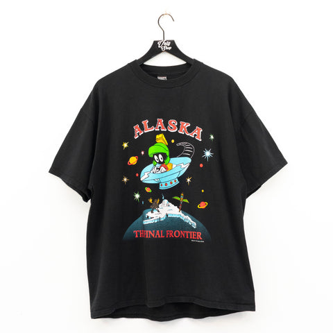 1997 Alaska The Final Frontier Marvin The Martian Looney Tunes T-Shirt