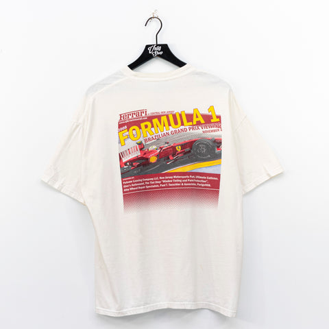2008 Ferrari of Central Jersey Formula 1 Brazilian Grand Prix Viewing T-Shirt