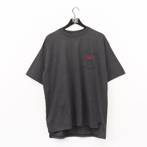 Marlboro Unlimited Spell Out Striped Pocket T-Shirt