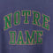 Notre Dame Color Block Sweatshirt