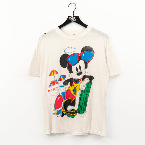 Mickey Mouse Lifeguard Mexico Thrashed T-Shirt