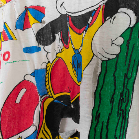 Mickey Mouse Lifeguard Mexico Thrashed T-Shirt