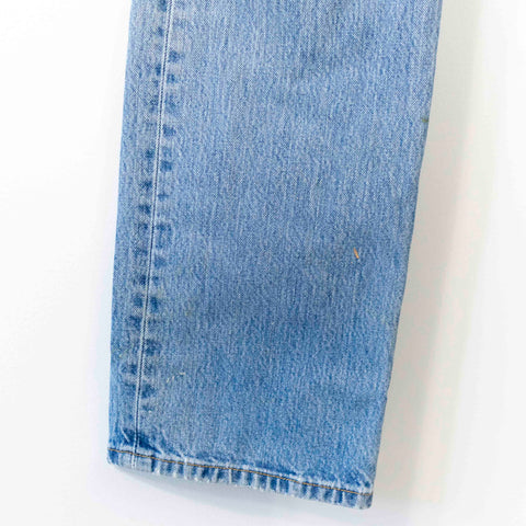 Levi's 501 Thrashed Distressed Button Fly Jeans
