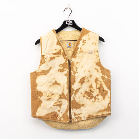 Carhartt Sherpa Lined Acid Washed Work Vest