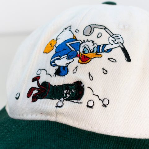 Walt Disney World Donald Duck Golf Strap Back Hat