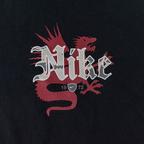 Y2K NIKE 1972 Spell Out Dragon T-Shirt