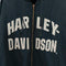 Harley Davidson Embroidered Zip Up Hoodie Sweatshirt
