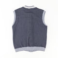 80s NIKE Blue Tag Button Sweater Vest