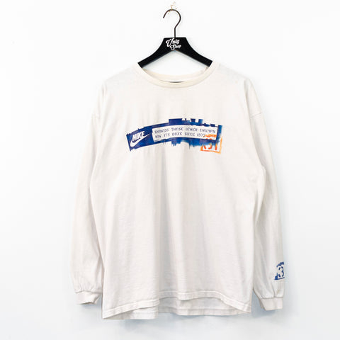 NIKE Showing Those Other Chumps How Its Done Long Sleeve T-Shirt