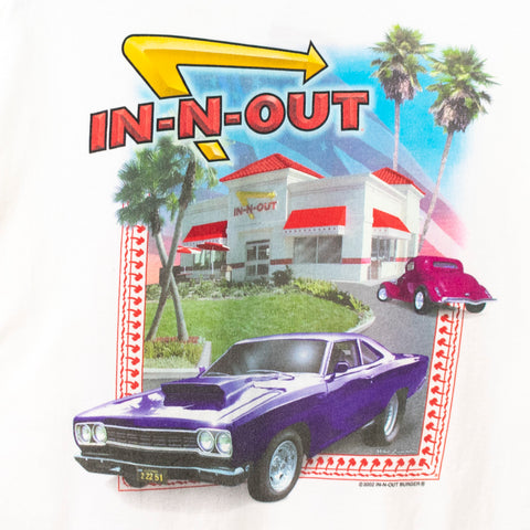 2002 In N Out Burger California Car T-Shirt